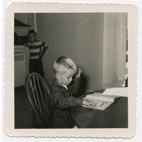 Boy Reading a Book