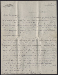 Letter from Warren Hubert Moise to Edwin Warren Moise, July 12, 1933