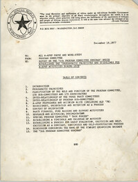 All African People's Revolutionary Party Memorandum, December 19, 1977