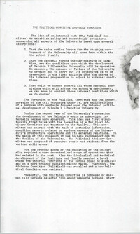 Malcolm X Liberation University Organization and Administration, 1969