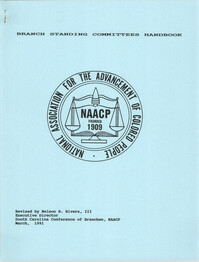 Branch Standing Committees Handbook for the South Carolina Conference of Branches for the NAACP
