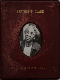 Septima P. Clark Scrapbook
