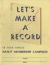 Let's Make a Record of Your NAACP Campaign, Pamphlet
