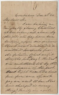 226. James B. Heyward to Maria Heyward -- December 25, 1864