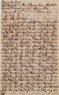 344. Letter(s) to a Miss Watting (from Elisa?) in Bombay, India -- August 14, 1863