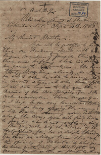 300. Madame Baptiste to Bp Patrick Lynch -- September 4, 1863