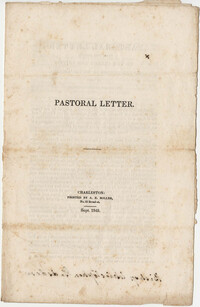 149.  Pastoral Letter -- September, 1842