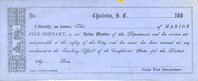 Records of Charleston fire companies, 1862-1864