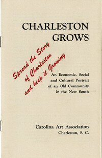 Folder 31: Charleston Grows booklet