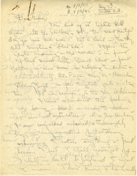 Letter from Gertrude Sanford Legendre, August 7, 1943