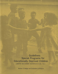 Guidelines: Special Programs for Educationally Deprived Children, Section II