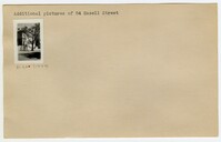 Survey Photograph and Index Card for 54 Hasell Street