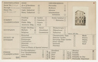 Index Card Survey of 32 Anson Street
