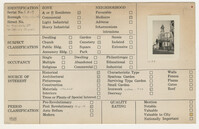 Index Card Survey of 10 Archdale Street (St. John's Church)