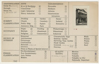 Index Card Survey of 116 Broad Street