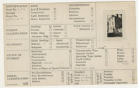 Index Card Survey of 35 Church Street