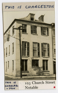 Survey photo of 103 Church Street