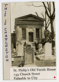 Survey photo of St. Philip's Old Parish House (154 Church Street)