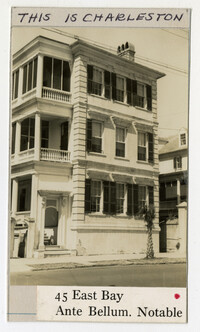 Survey photo of 45 East Bay Street