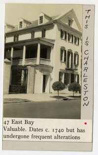 Survey photo of 47 East Bay Street