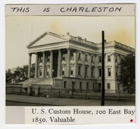Survey photo of U.S. Custom House (200 East Bay Street)