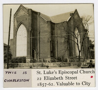 Survey photo of St. Luke's Episcopal Church (22 Elizabeth Street)