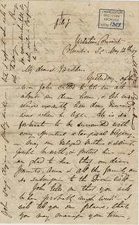 049. Madame Baptiste to Bp Patrick Lynch -- May 12, 1859