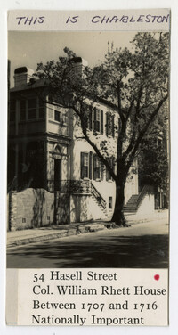 Survey photo of 54 Hasell Street