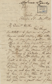 048. Madame Baptiste to Bp Patrick Lynch -- May 3, 1859