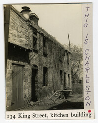 Survey photo of 134 King Street's kitchen house