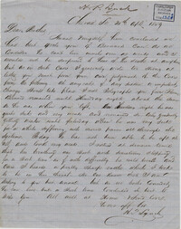 044. Hugh and Francis Lynch to Bp Patrick Lynch -- April 25, 1859