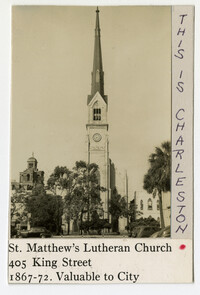 Survey photo of St. Matthew's Lutheran Church (405 King Street)