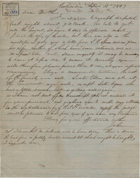 045. John Lynch to Bp Patrick Lynch -- April 25, 1859