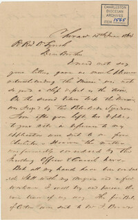 355. Francis Lynch to Bp Patrick Lynch -- June 15, 1864