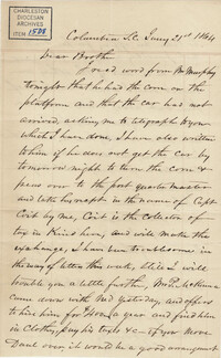 342. John Lynch to Bp Patrick Lynch -- January 21, 1864