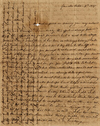 022. Mary Wilkinson Memminger to Anna Wilkinson -- October 9, 1837