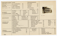 Index Card Survey of 76 Bull Street