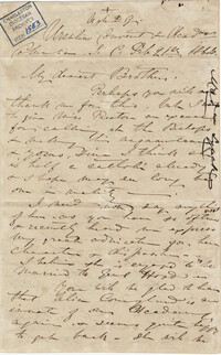 348. Madame Baptiste to Bp Patrick Lynch -- February 21, 1864