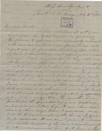 281. Anna Lynch to Bp Patrick Lynch -- July 5, 1863