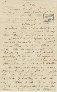 378. Madame Baptiste to Bp Patrick Lynch -- January 8, 1866