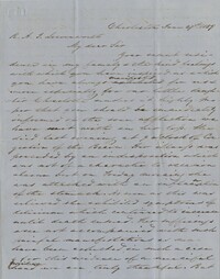 161. James B. Heyward to Rev. A.J. Leavenworth -- June 27, 1859