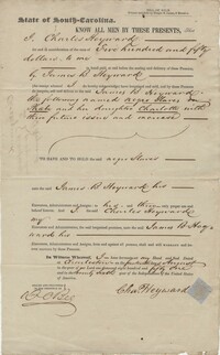 127. Bill of Sale for Slaves -- August 14, 1851