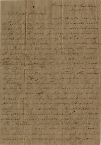 068. Willis Keith to Anna Bell Keith -- August 18, 1862