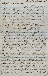 053. Willis Keith to Anna Bella Keith -- [Sept?] 22, 1862.