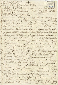 328. Madame Baptiste to Bp Patrick Lynch -- December 9, 1863