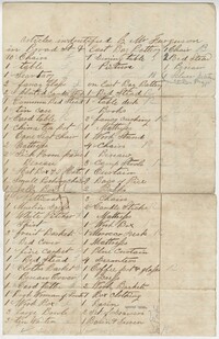 249. Property List of Thomas B. Ferguson -- July 13, 1865
