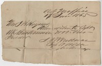 227. Receipts and orders for James B. Heyward from quartermaster's office  -- January 1865