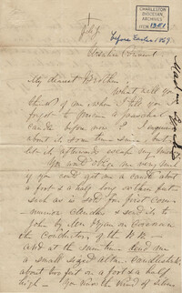 039. Madame Baptiste to Bp Patrick Lynch -- April, 1859