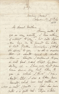 034. Madame Baptiste to Bp Patrick Lynch -- February 27, 1859