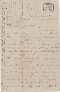 102. Madame Baptiste to Bp Patrick Lynch -- April 16, 1860